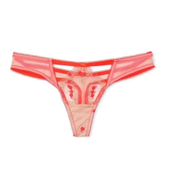 New VS DREAM ANGELS Sweetheart Strappy Thong Panty Small - Picture 4 of 12